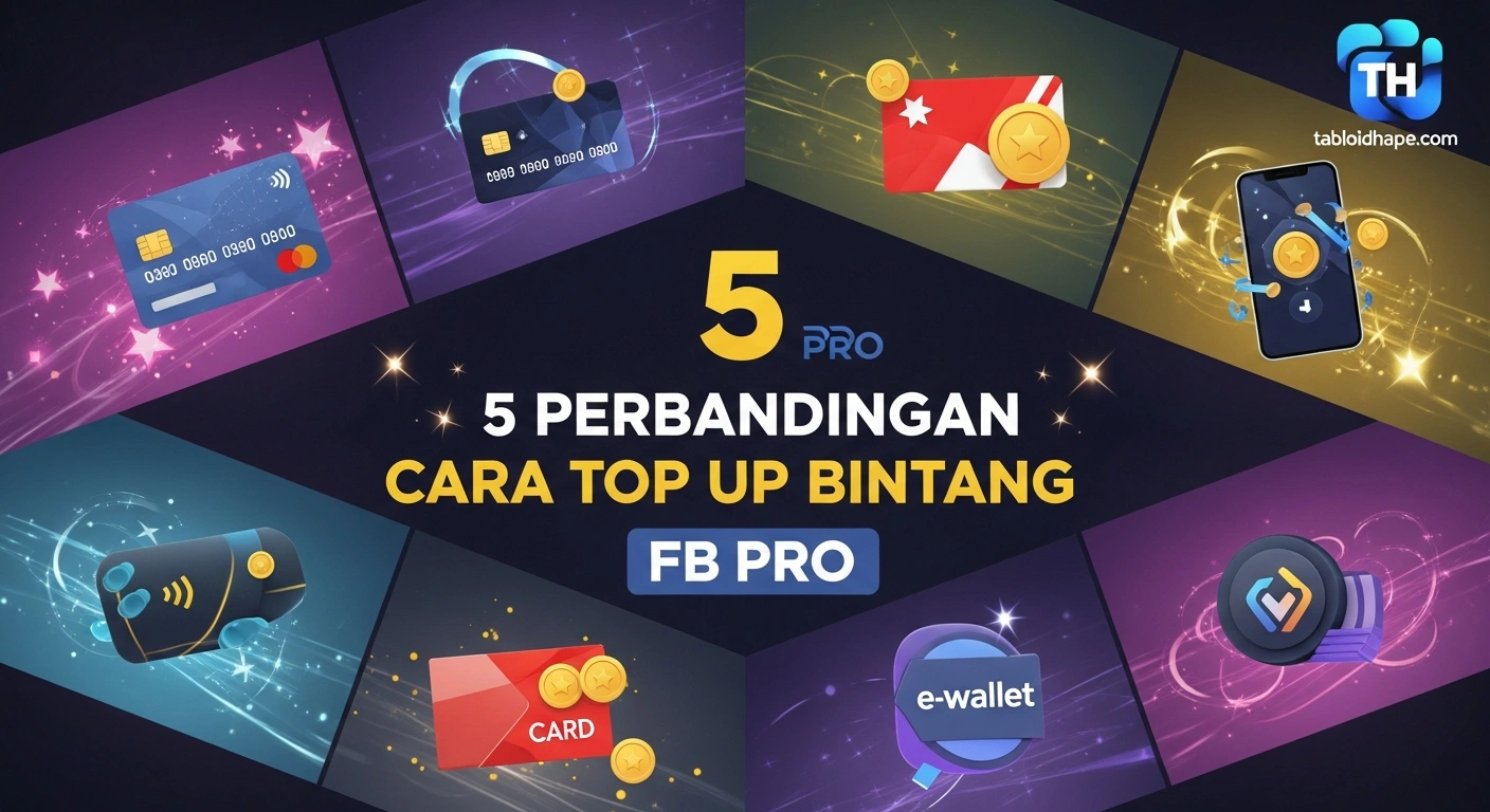 5 Perbandingan Cara Top Up Bintang FB Pro: Mana yang Aman & Langsung Masuk? 7 Perbandingan Cara Top Up Bintang