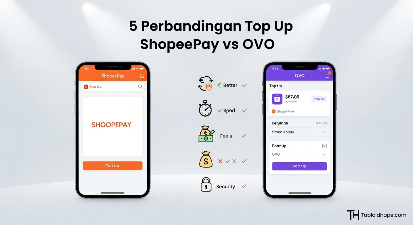 5 Perbandingan Top Up ShopeePay vs OVO: Lebih Murah, Cepat, & Banyak Promo 4 5 Perbandingan Top Up ShopeePay vs OVO: Lebih Murah, Cepat, & Banyak Promo