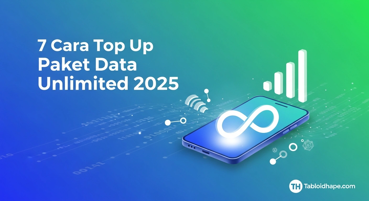 7 Cara Top Up Paket Data Unlimited 2025: Stabil, Hemat, & Aman 5 7 Cara Top Up Paket Data Unlimited 2025: Stabil, Hemat, & Aman