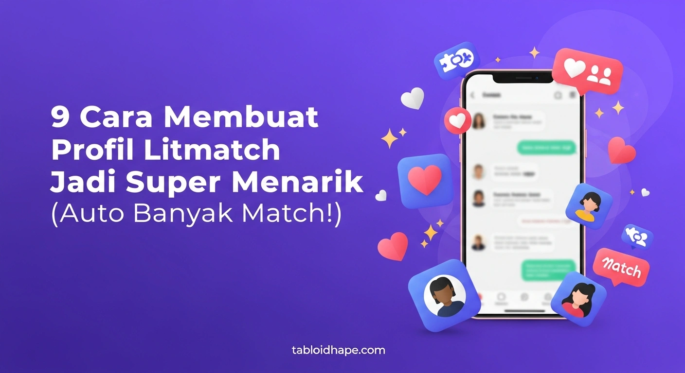 9 Cara Membuat Profil Litmatch Jadi Super Menarik (Auto Banyak Match!)