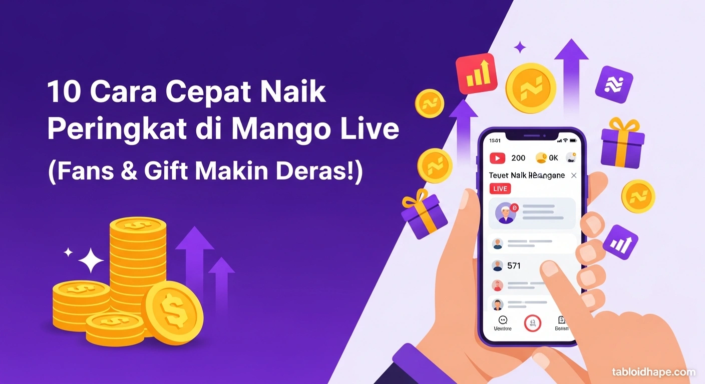 10 Cara Cepat Naik Peringkat di Mango Live (Fans & Gift Makin Deras!)