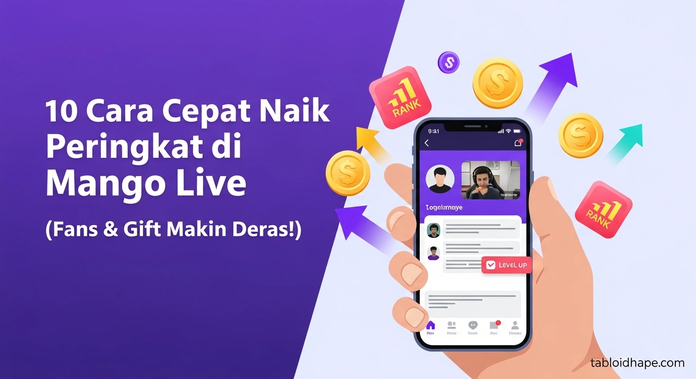 10 Cara Cepat Naik Peringkat di Mango Live (Fans & Gift Makin Deras!)