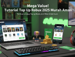 Mega Value! Tutorial Top Up Robux 2025 Murah Aman