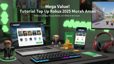 Mega Value! Tutorial Top Up Robux 2025 Murah Aman