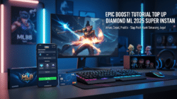 Epic Boost! Tutorial Top Up Diamond ML 2025 Super Instan