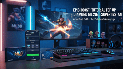 Epic Boost! Tutorial Top Up Diamond ML 2025 Super Instan