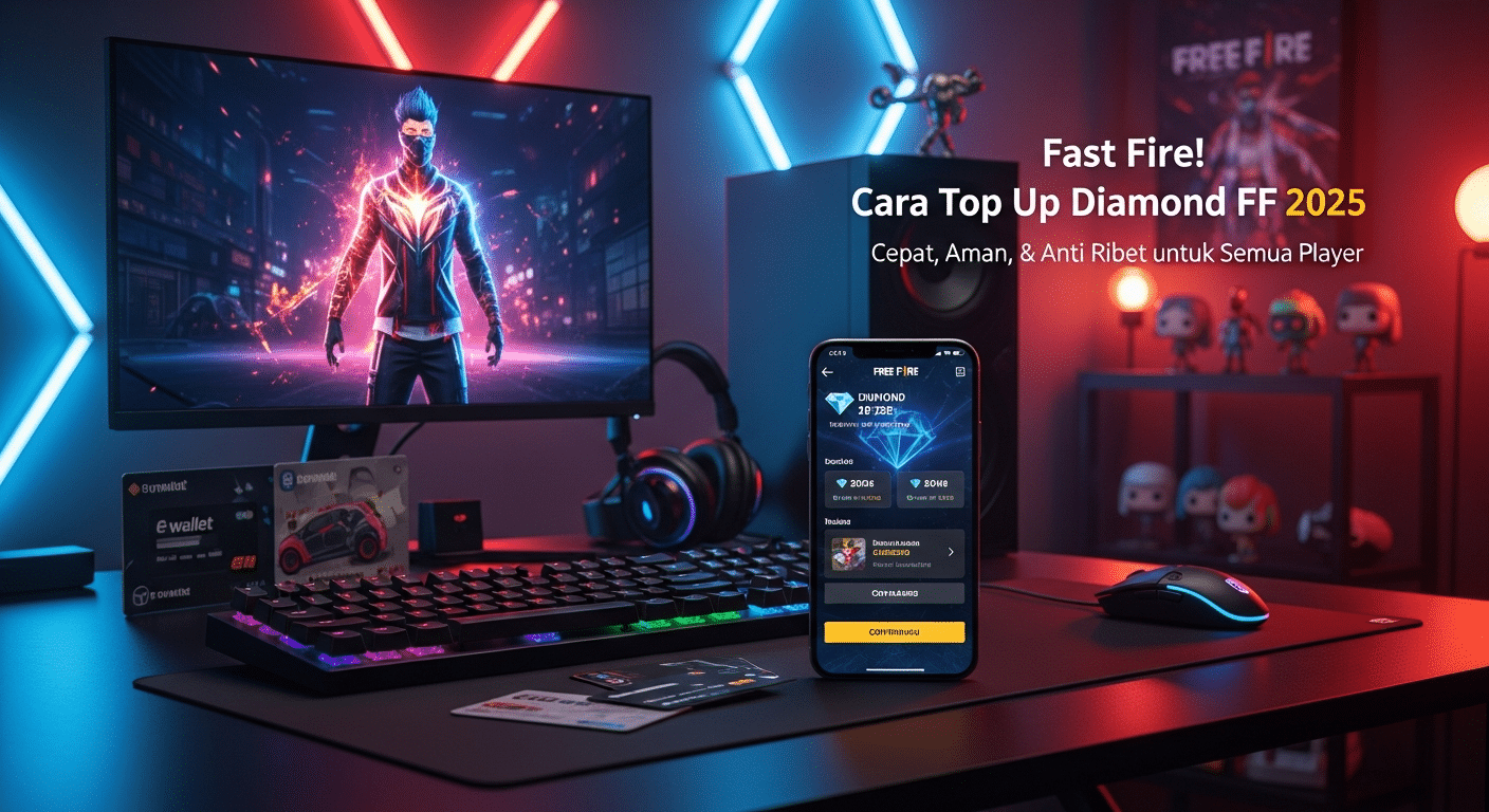 Fast Fire! Cara Top Up Diamond FF 2025 Anti Ribet