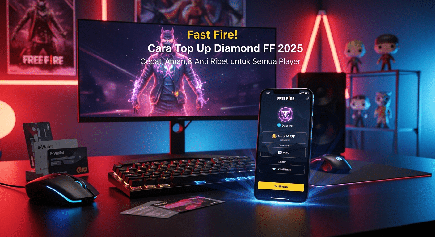 Fast Fire! Cara Top Up Diamond FF 2025 Anti Ribet