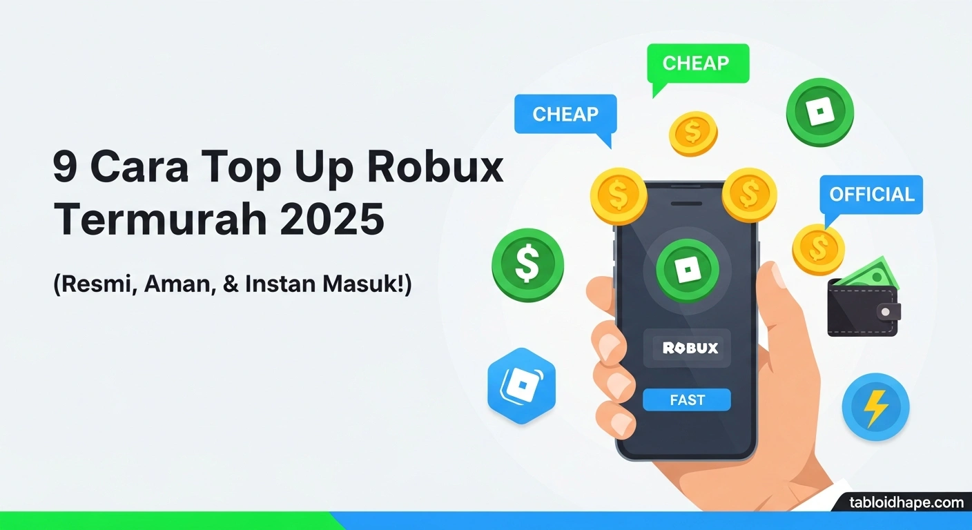 9 Cara Top Up Robux Termurah 2025 (Resmi, Aman, & Instan Masuk!) 5 9 Cara Top Up Robux Termurah 2025 (Resmi, Aman, & Instan Masuk!)