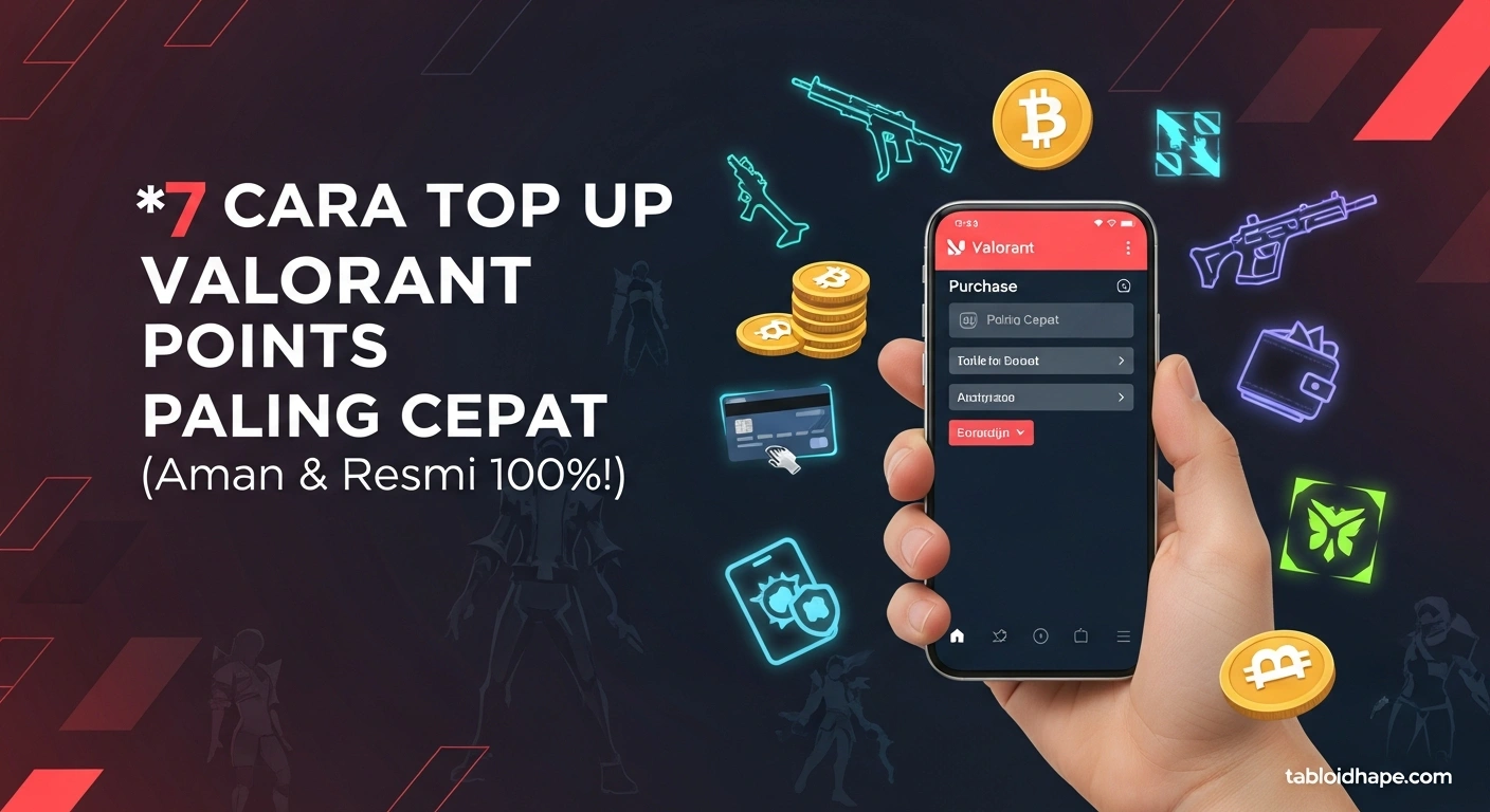7 Cara Top Up Valorant Points Paling Cepat (Aman & Resmi 100%!) 1 7 Cara Top Up Valorant Points Paling Cepat (Aman & Resmi 100%!)