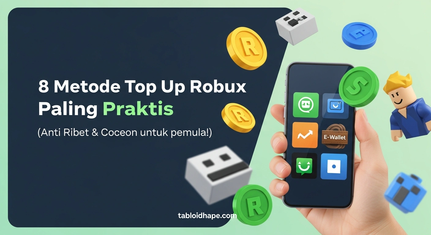 Metode Top Up Robux