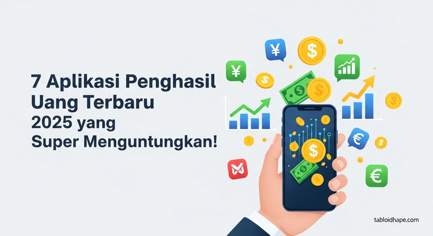 7 Aplikasi Penghasil Uang Terbaru 2025 yang Super Menguntungkan! 5 7 Aplikasi Penghasil Uang Terbaru 2025 yang Super Menguntungkan!