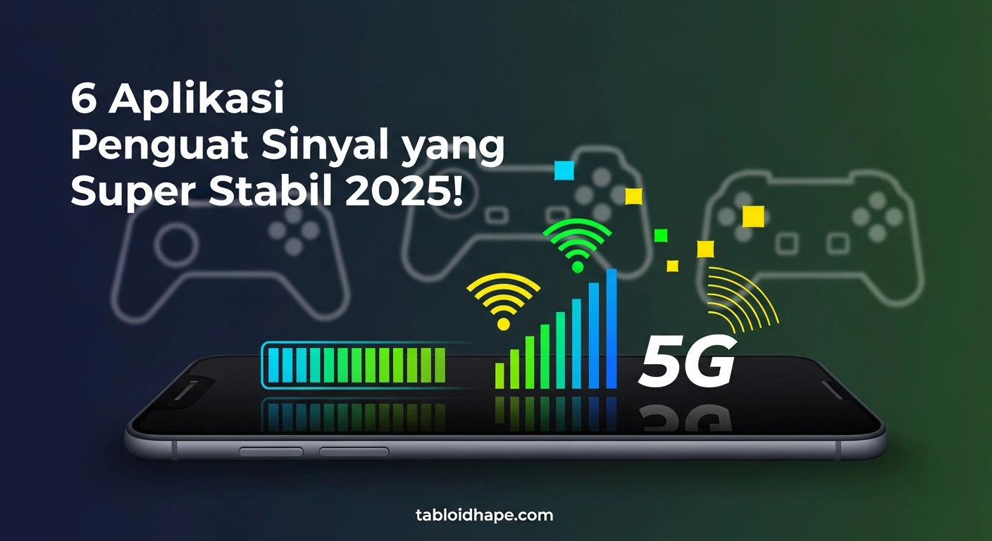 6 Aplikasi Penguat Sinyal Game yang Super Stabil 2025!