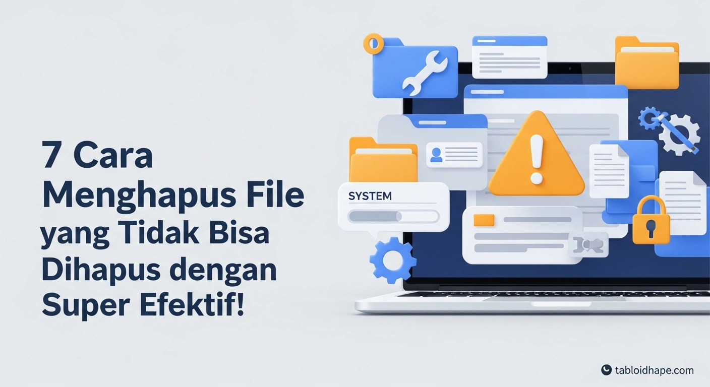 7 Cara Menghapus File yang Tidak Bisa Dihapus dengan Super Efektif!