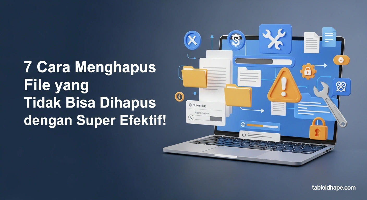 7 Cara Menghapus File yang Tidak Bisa Dihapus dengan Super Efektif!