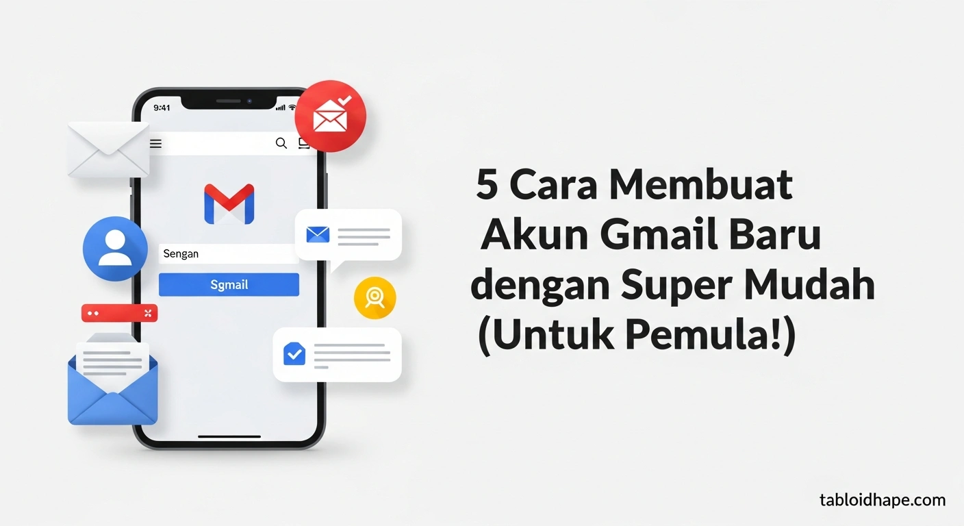 5 Cara Membuat Akun Gmail Baru dengan Super Mudah (Untuk Pemula!) 7 5 Cara Membuat Akun Gmail Baru dengan Super Mudah (Untuk Pemula!)