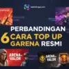 6 Perbandingan Cara Top Up Garena Resmi: Mana yang Anti Gagal & Paling Stabil?