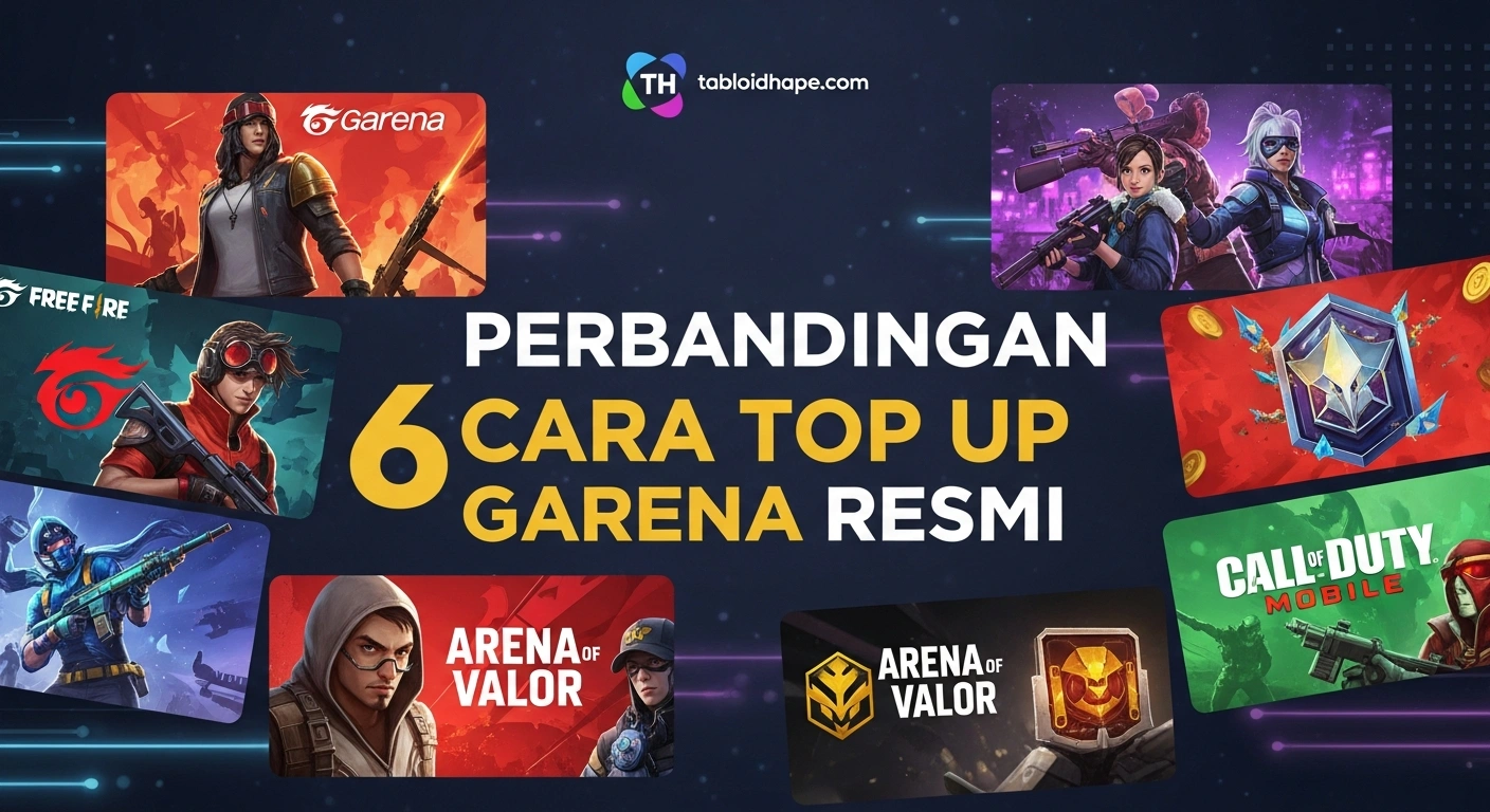 6 Perbandingan Cara Top Up Garena Resmi: Mana yang Anti Gagal & Paling Stabil? 1 Perbandingan Cara Top Up Garena