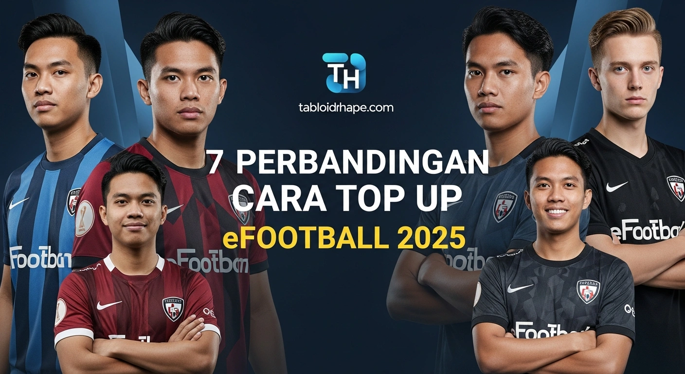 7 Perbandingan Cara Top Up eFootball 2025: Mana yang Paling Aman & Super Cepat? 6 Perbandingan Cara Top Up eFootball