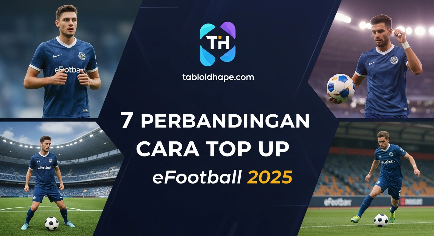 7 Perbandingan Cara Top Up eFootball 2025: Mana yang Paling Aman & Super Cepat? 1 Perbandingan Cara Top Up eFootball