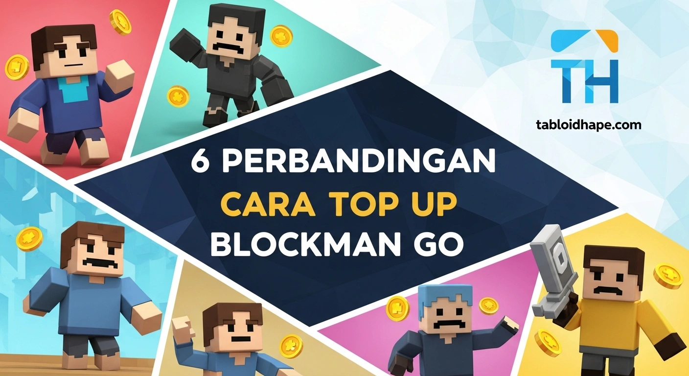 6 Perbandingan Cara Top Up Blockman GO: Mana yang Murah, Aman, & Cepat Banget? 6 Perbandingan Cara Top Up Blockman