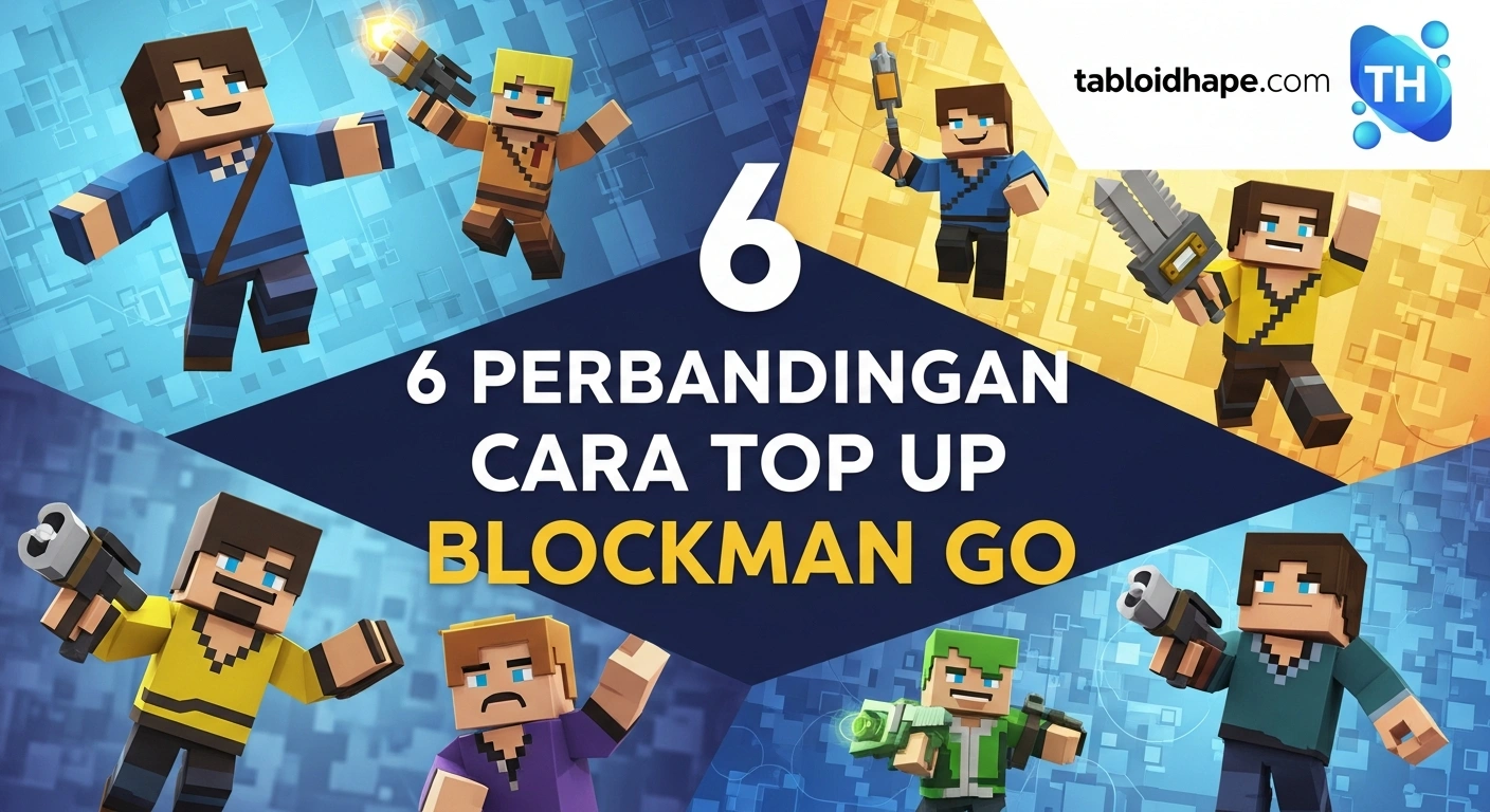 6 Perbandingan Cara Top Up Blockman GO: Mana yang Murah, Aman, & Cepat Banget? 1 Perbandingan Cara Top Up Blockman