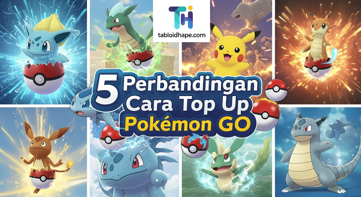 Perbandingan Cara Top Up Pokémon