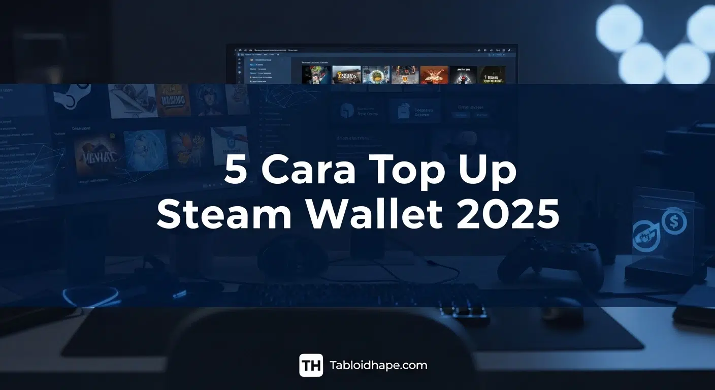 5 Cara Top Up Steam Wallet 2025: Aman, Cepat, & Tanpa Ribet 5 5 Cara Top Up Steam Wallet 2025: Aman, Cepat, & Tanpa Ribet