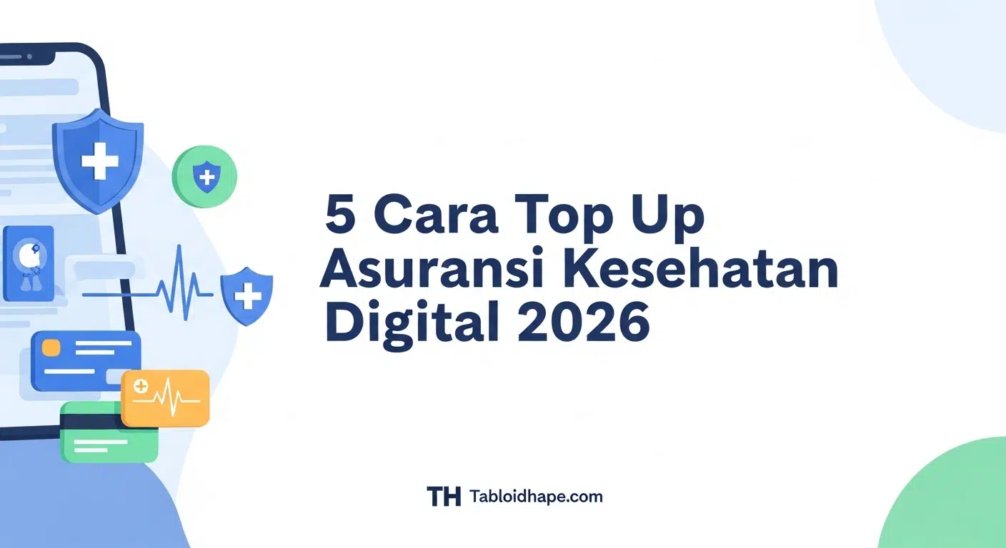 5 Cara Top Up Asuransi Kesehatan Digital 2026: Resmi, Aman, & Aktif