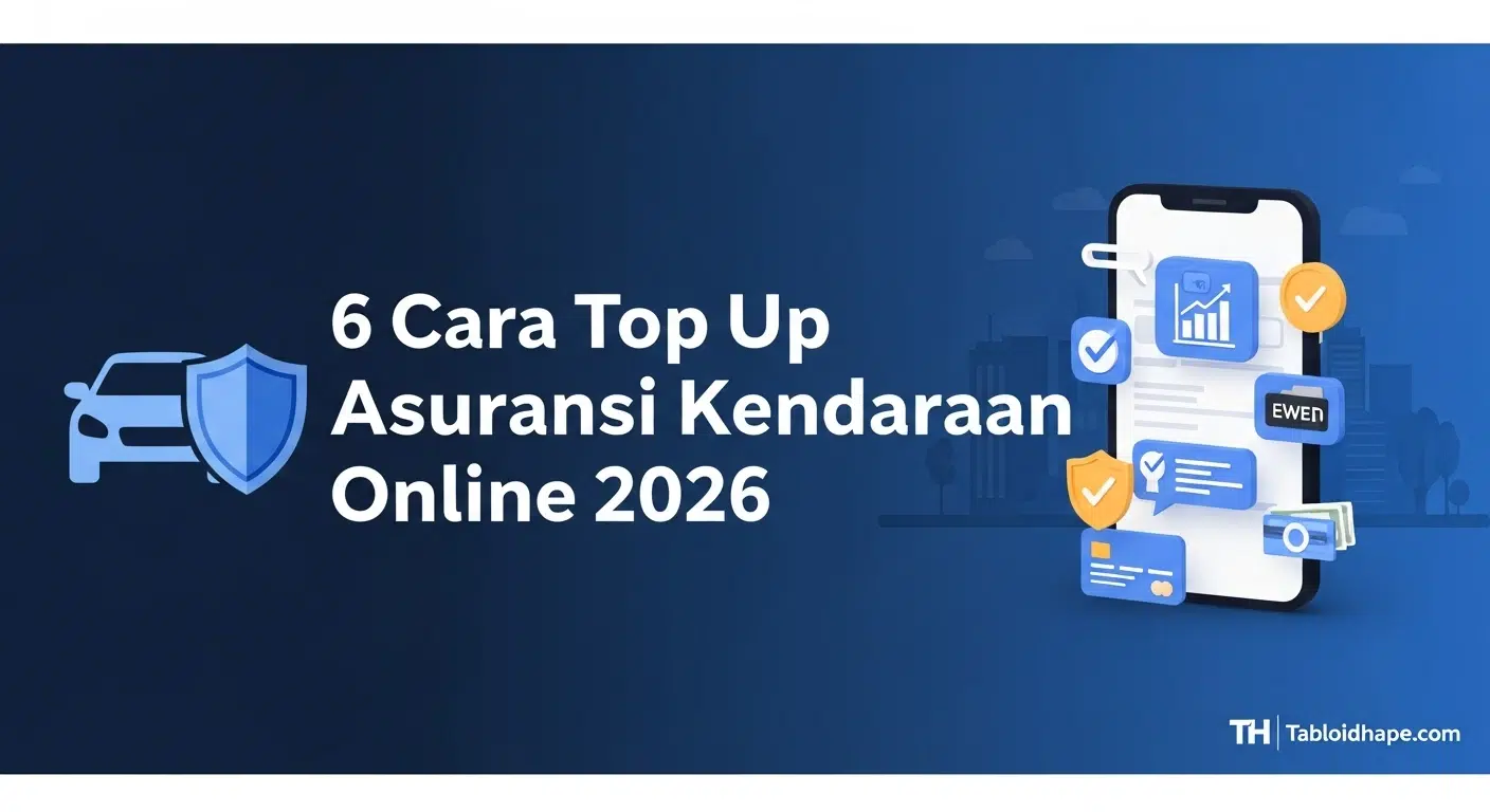 6 Cara Top Up Asuransi Kendaraan Online 2026: Aman & Tepat Waktu