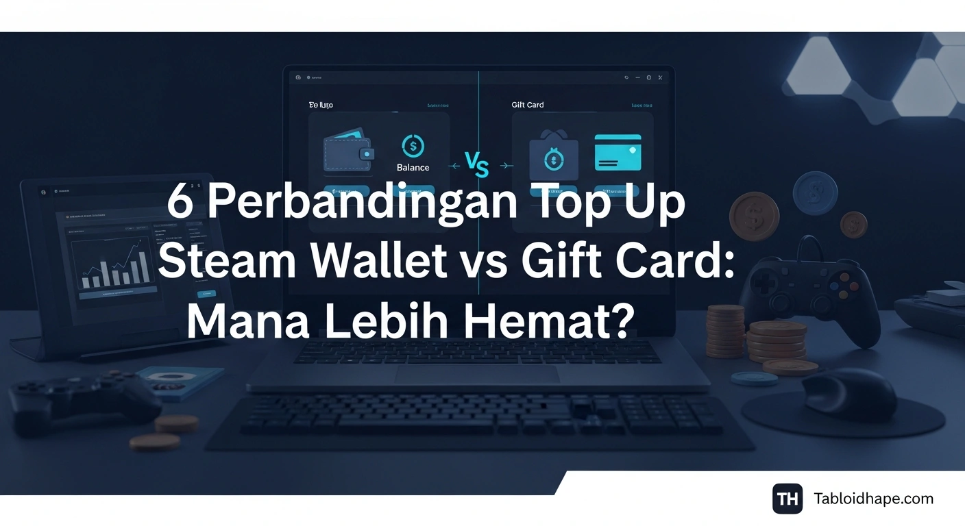 6 Perbandingan Top Up Steam Wallet vs Gift Card: Mana Lebih Hemat? 5 6 Perbandingan Top Up Steam Wallet vs Gift Card: Mana Lebih Hemat?