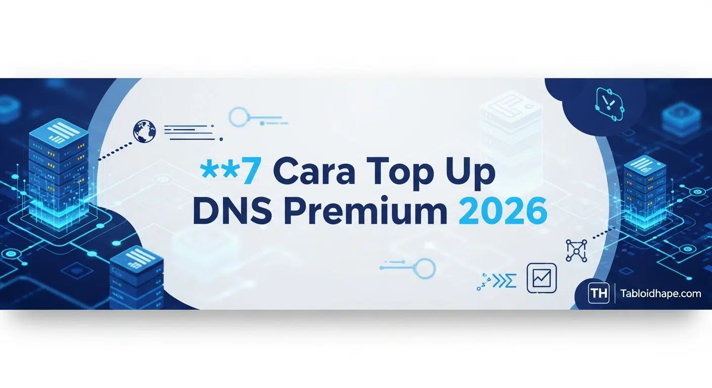 7 Cara Top Up DNS Premium 2026: Aman & Cepat Resolusi 6 7 Cara Top Up DNS Premium 2026: Aman & Cepat Resolusi