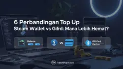 6 Perbandingan Top Up Steam Wallet vs Gift Card: Mana Lebih Hemat?