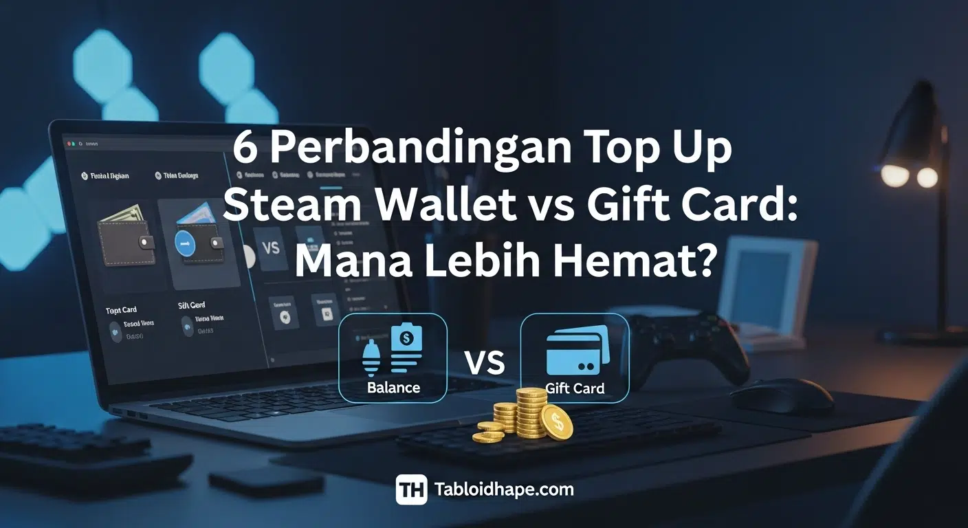 6 Perbandingan Top Up Steam Wallet vs Gift Card: Mana Lebih Hemat? 4 6 Perbandingan Top Up Steam Wallet vs Gift Card: Mana Lebih Hemat?