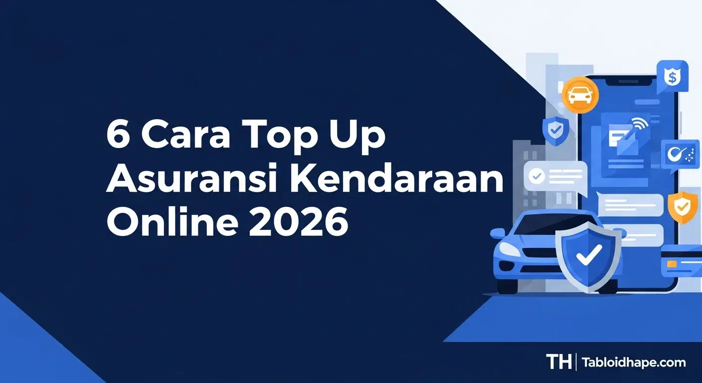 6 Cara Top Up Asuransi Kendaraan Online 2026: Aman & Tepat Waktu