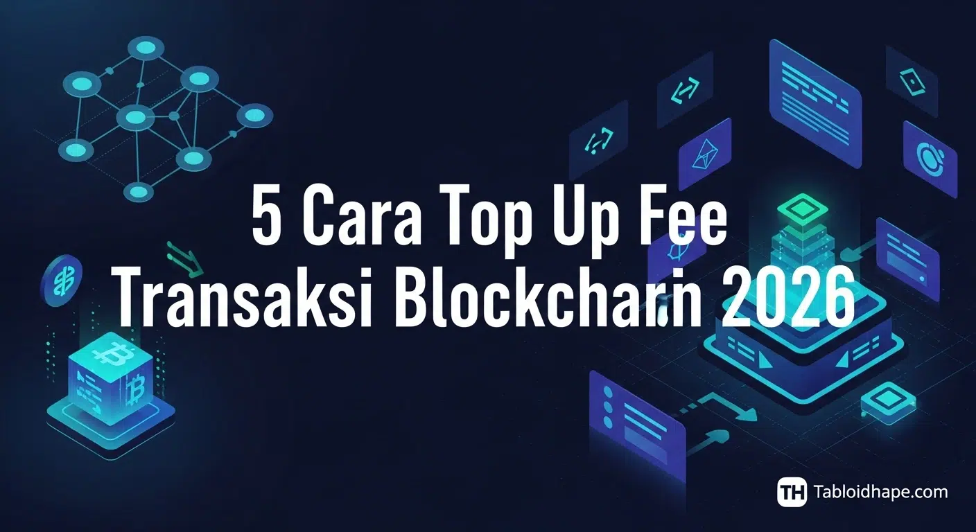 5 Cara Top Up Fee Transaksi Blockchain 2026: Stabil & Aman 5 5 Cara Top Up Fee Transaksi Blockchain 2026: Stabil & Aman