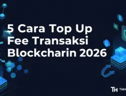 5 Cara Top Up Fee Transaksi Blockchain 2026: Stabil & Aman