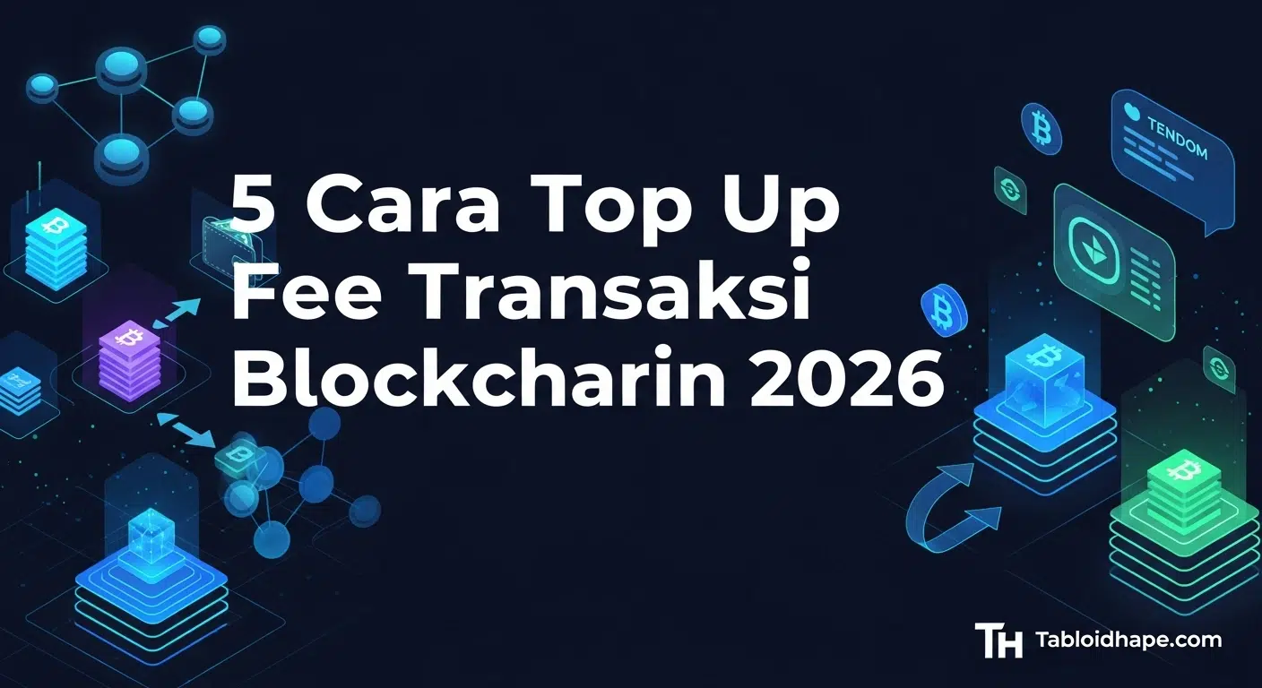 5 Cara Top Up Fee Transaksi Blockchain 2026: Stabil & Aman 6 5 Cara Top Up Fee Transaksi Blockchain 2026: Stabil & Aman